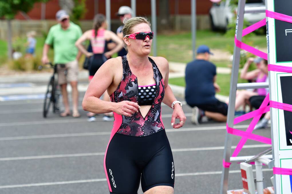 CONVERT: She was a world champion on the bike, but Renee Covington is loving the switch to triathlon. She is not the only cyclist enjoying the new challenge either. Photo: ALEXANDER GRANT