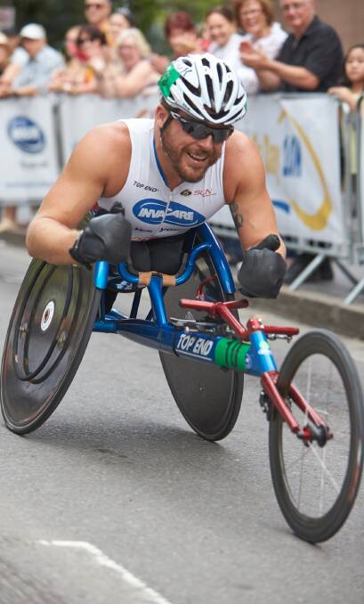 HUNTING: Kurt Fearnley will seek his 12th Oz Day 10k victory on Friday.