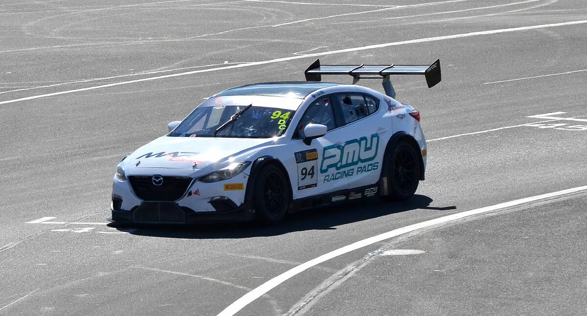LEARNING: Keith Kassulke laps at Mount Panorama in the Challenge Bathurst Supersprint. He will be back at the track next February for the Bathurst 12 Hour. Photo: ANYA WHITELAW