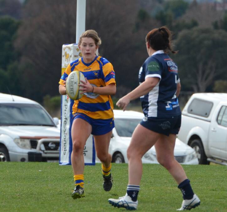 Bathurst Bulldogs product Jacinta Windsor will play for the NSW Waratahs on Saturday night in a trial against the Queensland Reds. Picture by Anya Whitelaw