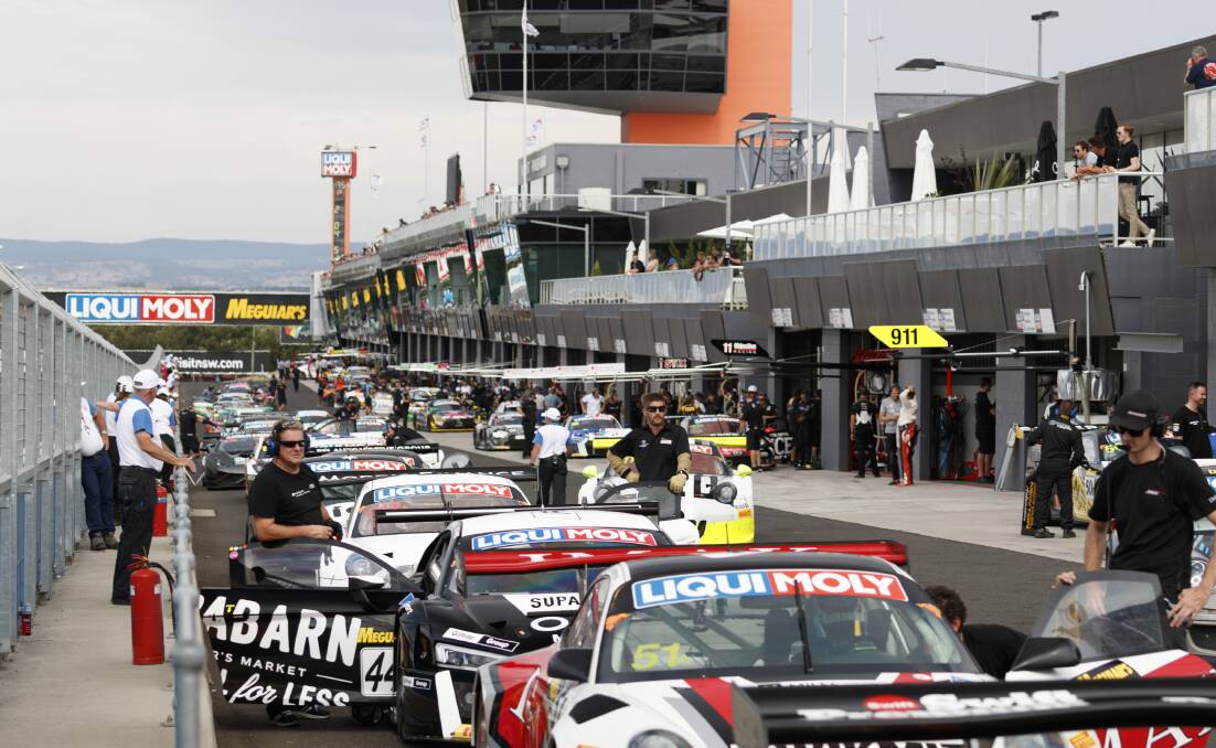 STAR POWER: This year's Bathurst 12 Hour event, which starts on Friday, has attracted quality teams and drivers from across the globe. The field includes nine former winners. Photo: RICHARD CRAIL