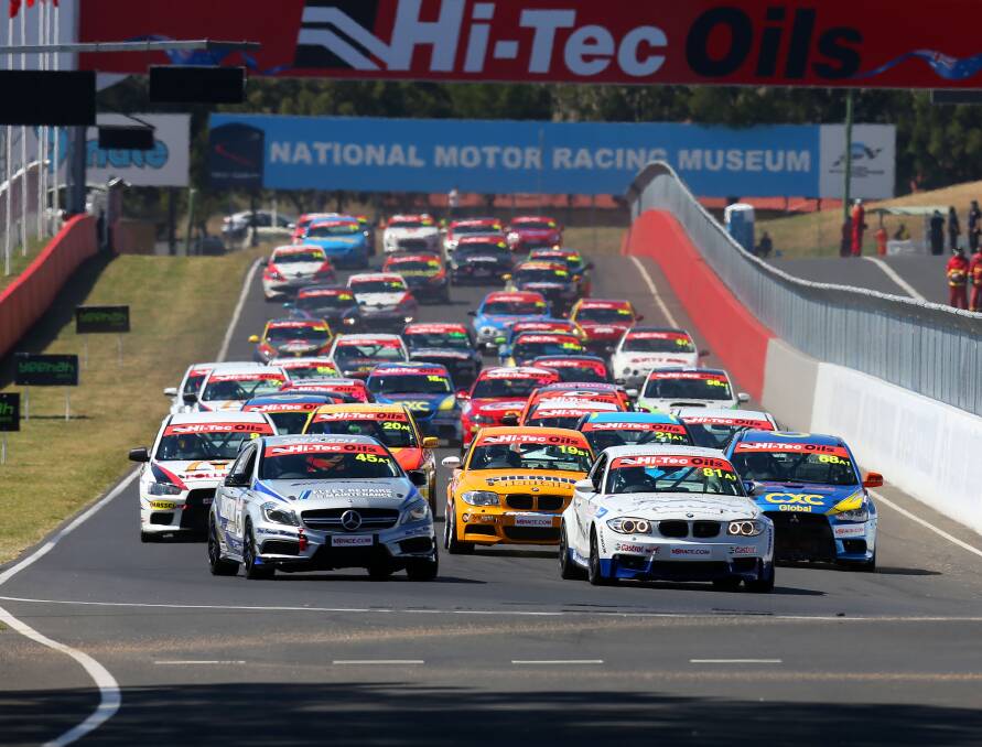 READY TO RACE: The diversity of the grid for this Sunday's Bathurst 6 Hour at Mount Panorama is one of its main drawcards.