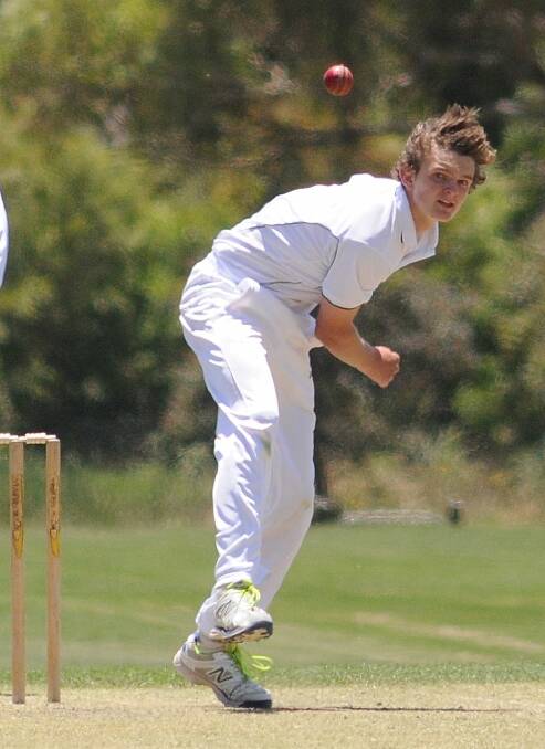 GOOD START: Ben Parsons has claimed 12 wickets for All Saints' College thus far.