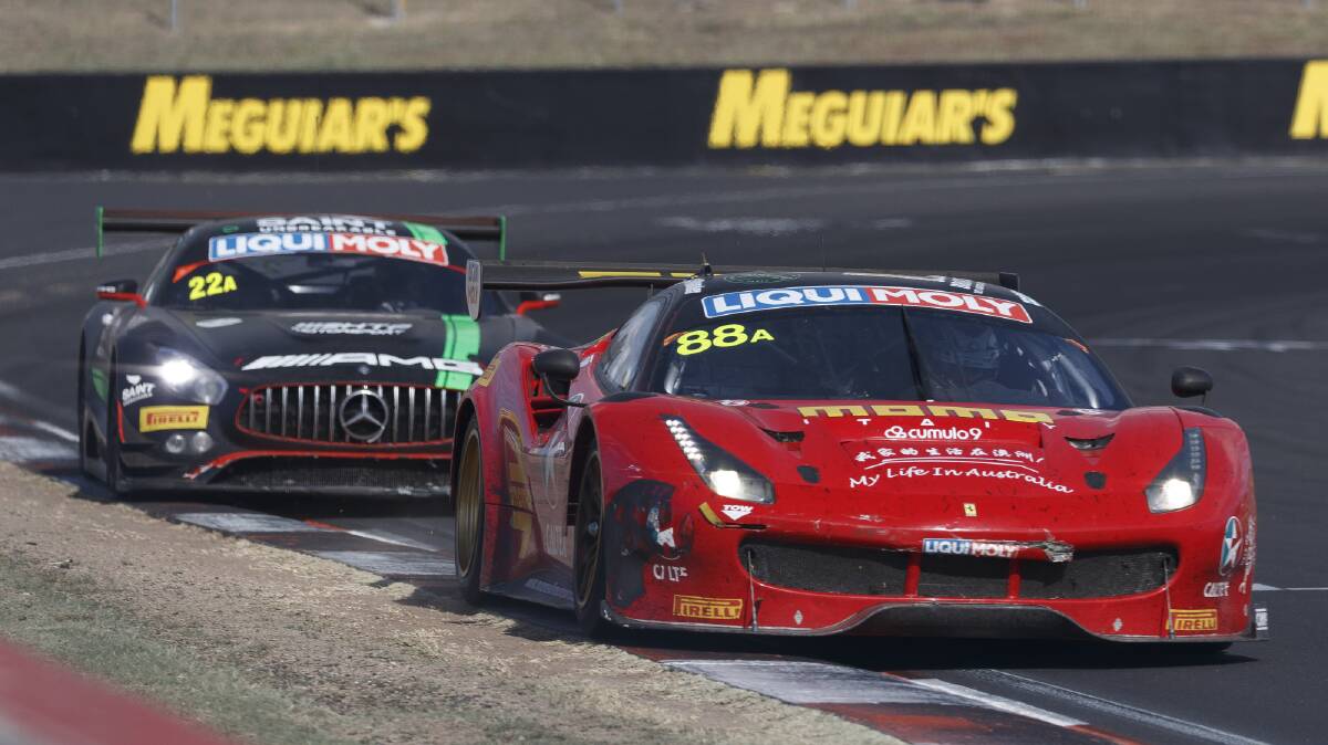 WE'LL BE BACK: After winning this year's Bathurst 12 Hour with Toni Vilander, Jamie Whincup and Craig Lowndes, Maranello Motorsport plans to be back in 2018.