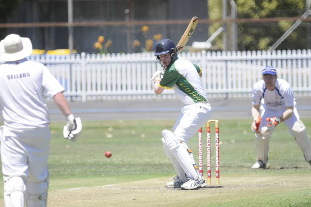 RISING STAR: Luke Powell is one of the talented teenagers in the Bathurst District Cricket Association's first X1. Photo: CHRIS SEABROOK