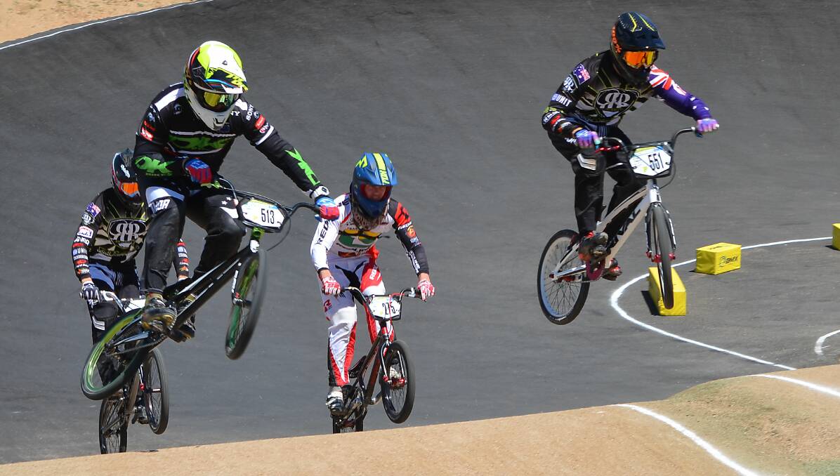 HOT ACTION: Some of the best BMX riders from across the Oceania region are headed to Bathurst in March. Photo: ANYA WHITELAW