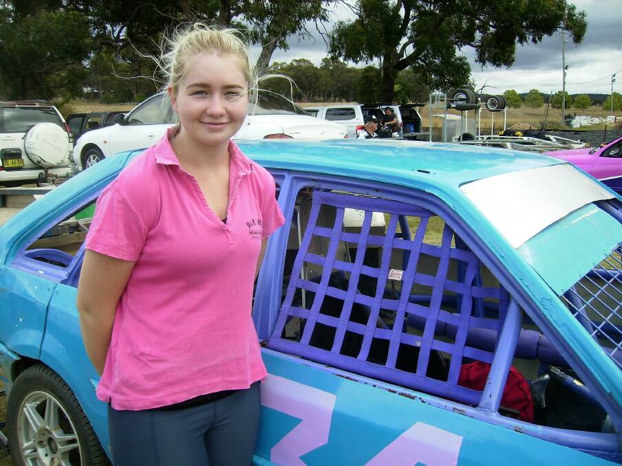 MOTOR SPORT STAR: Bathurst's Chloe Board returns to speedway racing after being crowned Top Female Competitor and second in the Queen of the Mount Burnouts at the recent Bathurst Autofest.