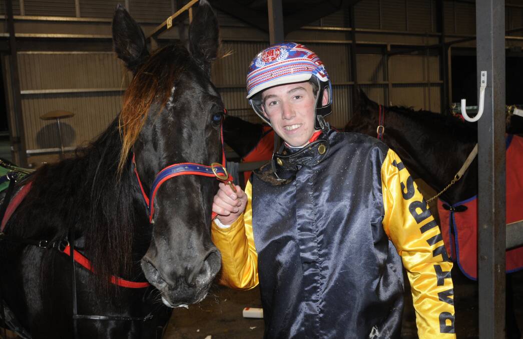 TAKE FIVE: The Lagoon's Mitch Turnbull placed fifth in this year's New South Wales Rising Stars series for young drivers. Photo: CHRIS SEABROOK 050813ctrots2