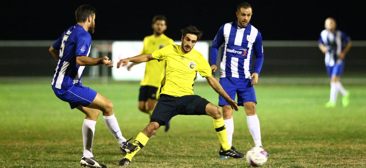WE MEET AGAIN: The Mariners suffered a 1-0 loss to Gladesville earlier this season, but on Saturday night will be hoping for an upset at Proctor Park when Magic visits once more. Photo: PHIL BLATCH
