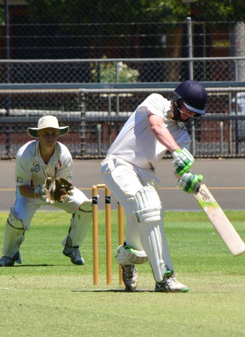 SOLID: Henry Railz impressed for Western at the Bradman Cup.