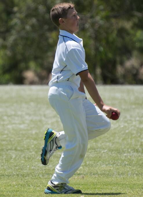 GOOD DAY OUT: Charlie Harris took 1-2 against Lithgow.