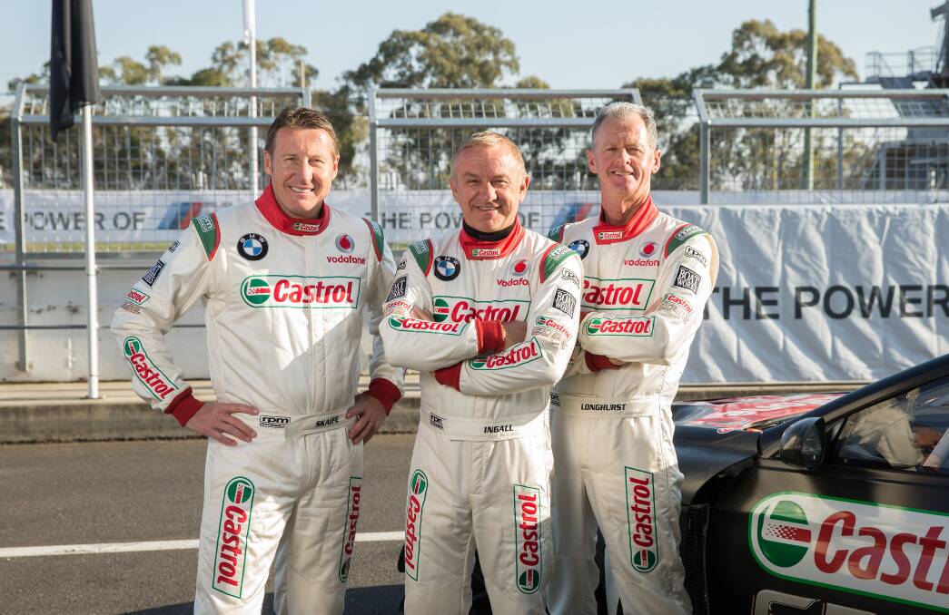 READY TO RACE: Experienced trio Mark Skaife, Russell Ingall and Tony Longhurst will link with Timo Glock for the Bathurst 12 Hour.