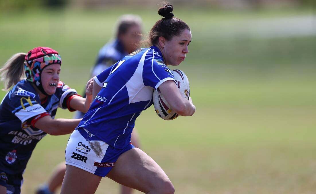 ATTACKING WEAPON: Meredith Jones scored 11 tries for the Saints.