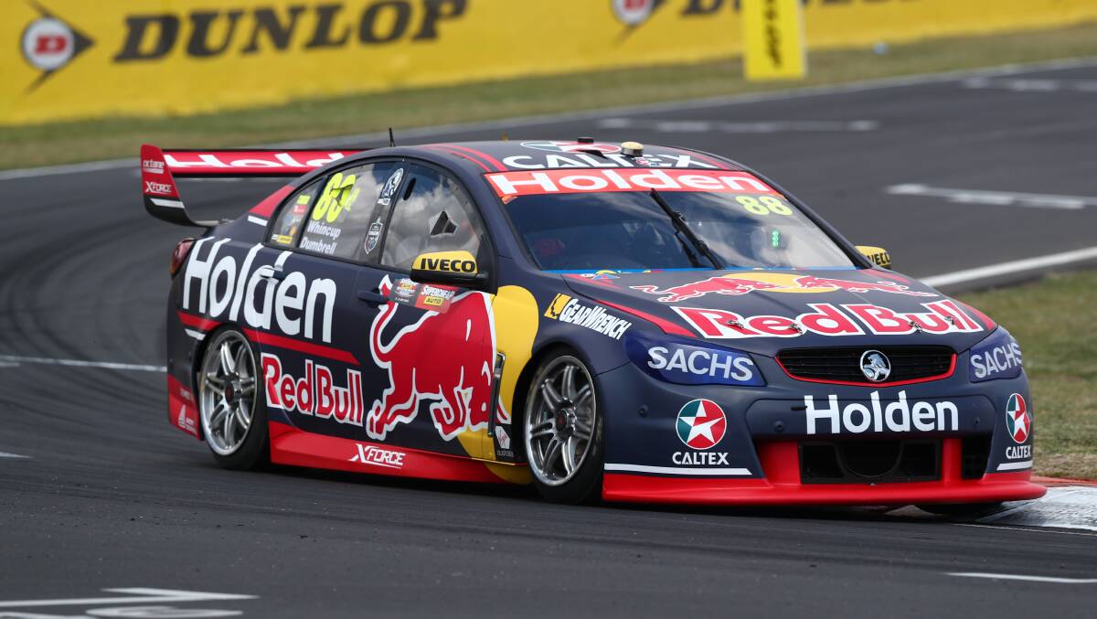 TRIPLE THREAT?: Red Bull Racing already has two formidable driver pairings confirmed for the 2018 Bathurst 1000, but the team may also field a wildcard entry. Photo: PHIL BLATCH