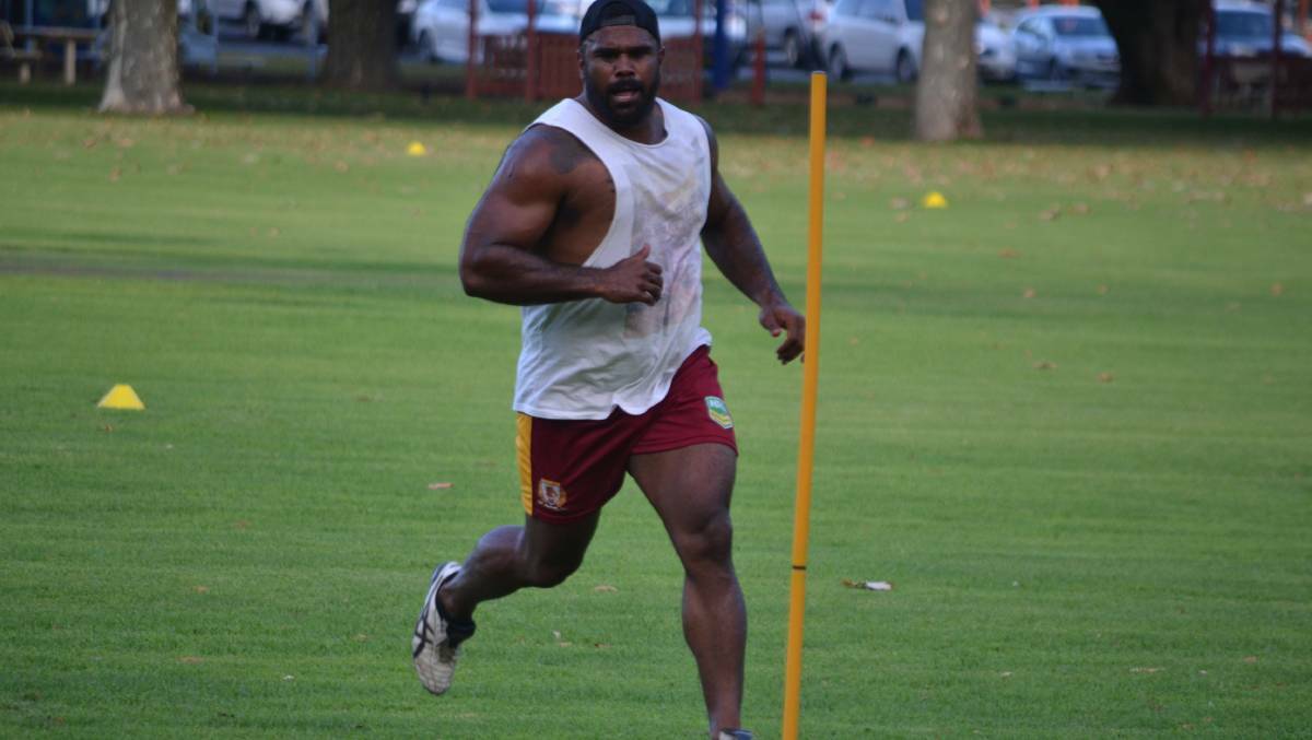 HE'S BACK: Warren Williams is expected to return to the Cowra line-up ahead of a massive clash with Mudgee. Photo: PETE GUTHRIE