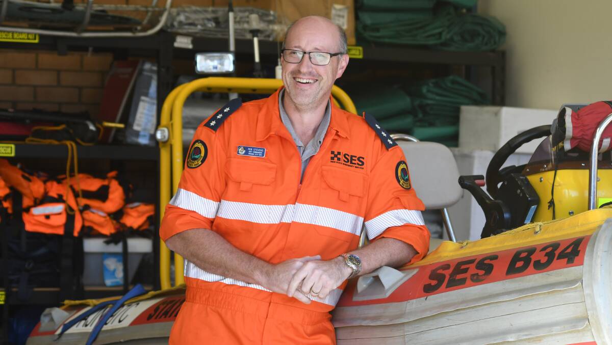 NSW SES Orange City unit commander Rob Stevens. Picture by Jude Keogh