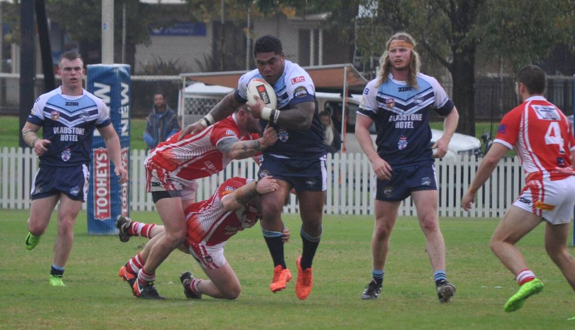 The action from the Group 10 clash at Wade Park