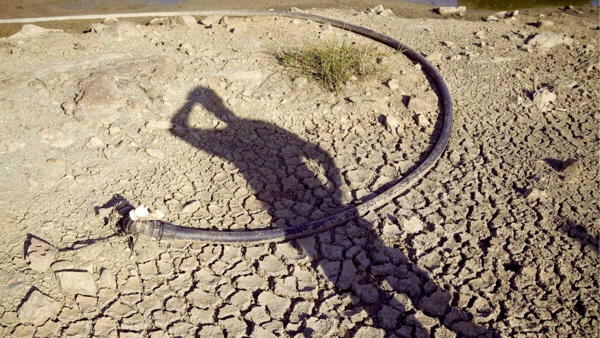 Part of Orange's water supply during the drought at the end of 2019. 