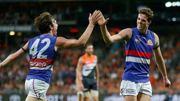 Magical night: The Bulldogs finally won a preliminary final. Photo: AFL Media/Getty Images