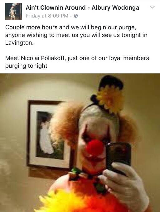 Clowns craze catches on across the nation
