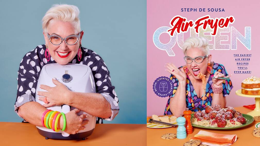 Can Steph de Sousa and her new book convince me to try the air fryer? Pictures supplied