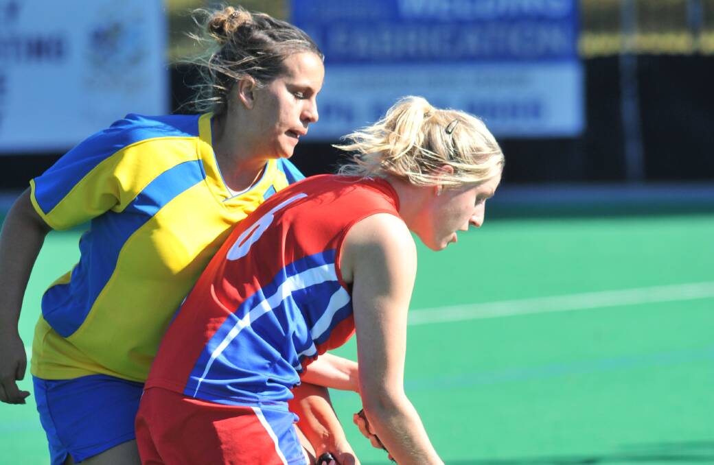 KEY PLAYERS: Kayla Orrock and Rachel Hoey will play big roles in Saturday's derby. Photo: JUDE KEOGH