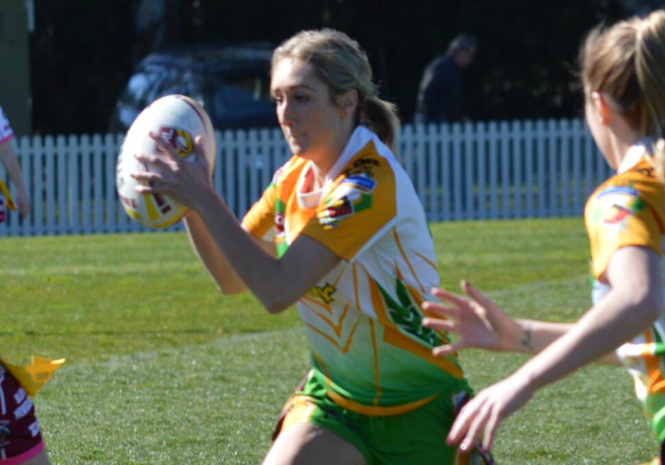 LIFT: Brigette Jasprizza has been in superb form for CYMS, she'll need a big showing against Hawks. Photo: MATT FINDLAY 0814mftag5