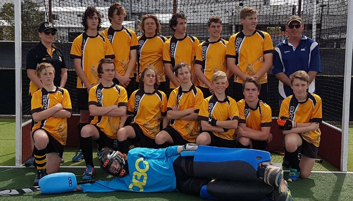 STING: The Orange High School Hornets came close to winning the NSW Combined High Schools Boys’ Knockout on Thursday.