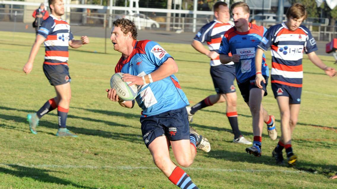 GUN PLAYER: Anthony Golding played for the Central West Blue Bulls earlier this year and will play a crucial role for Dubbo in Saturday's grand final. Photo: BELINDA SOOLE