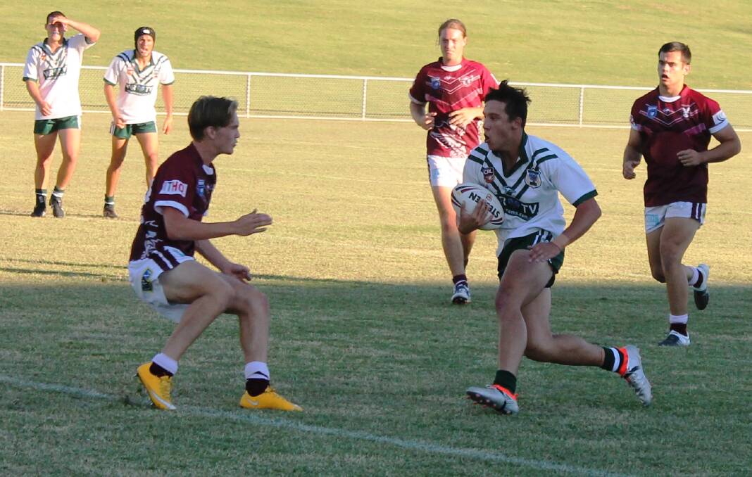 RAM TO BE: Blayney's Joey Hobby will line-up in Western's front row against the Parramatta Eels, at Blayney, on Saturday. Photo: PETER CLARKE