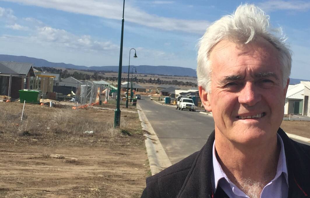 BETTER PLANNING: The Greens' lead candidate for the Bathurst Regional Council election, John Fry, says more can be done in new housing subdivisions to improve energy efficiency and keep down power bills.