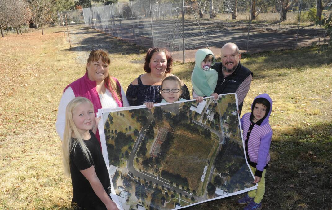 GOOD THINKING: Perthville residents have praised Bathurst Regional Council for initiating a scoping study into the future of the village square. Photo: CHRIS SEABROOK 052817cpville1