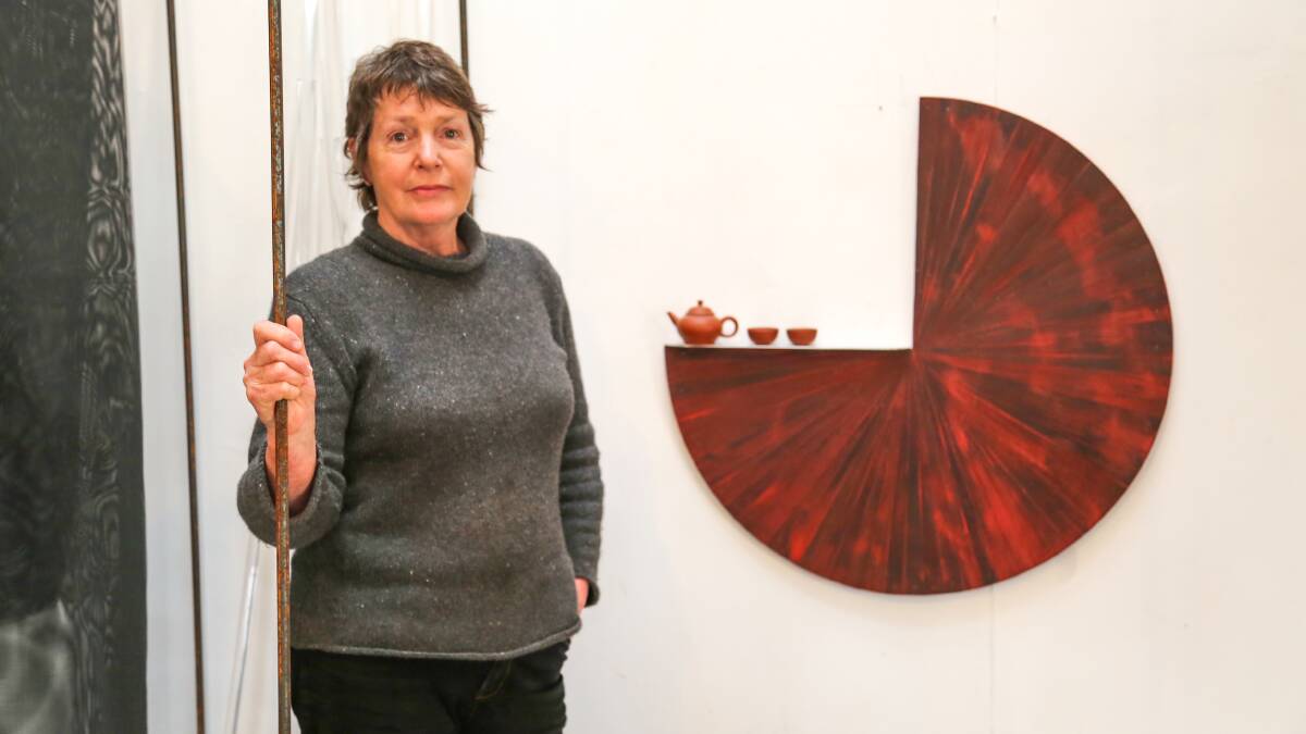 WHISTLING AND RUSTLING: Hartley Valley artist Anne Graham is one of of four artists to have opened new exhibitions at the Bathurst Regional Art Gallery.