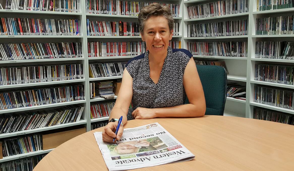 COMMUNITY MINDED: Megan Jackson volunteers with a range of schools and organisations in Bathurst, while also helping out at 2MCE. Photo: SUPPLIED