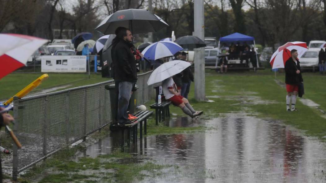 WET, WET, WET: Proctor Park at the end of the 2016 soccer season.