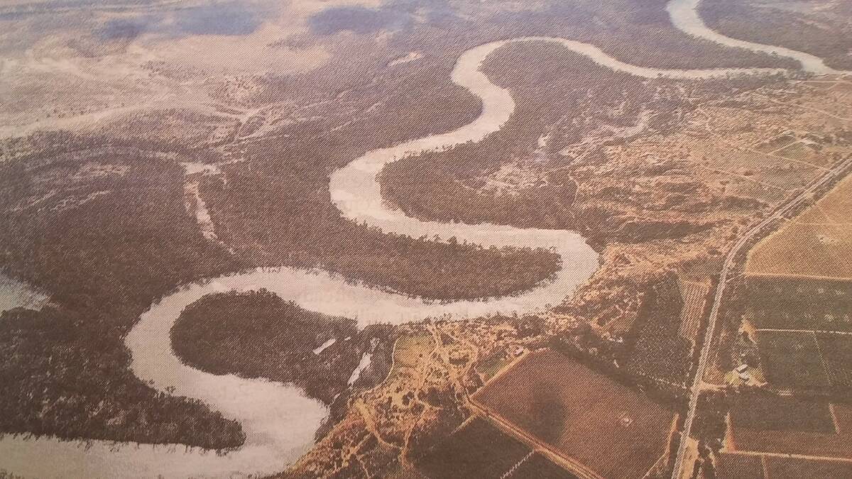 OLD MAN RIVER: The mighty Murray River makes a great sight as it flows past Renmark in South Australia.