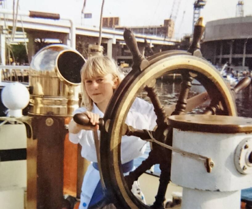 AHOY THERE: What did nine-year-old Maryanne Jaques want to be when she grew up? Not a sailor. Find out more at Grown Ups Do Show And Tell on Sunday.