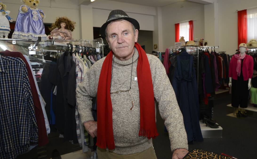 WEEK TO WEEK: Bathurst Salvation Army store manager Stephen Barrott said many local families were struggling to make ends meet. Photo: PHILL MURRAY 062716psallies2