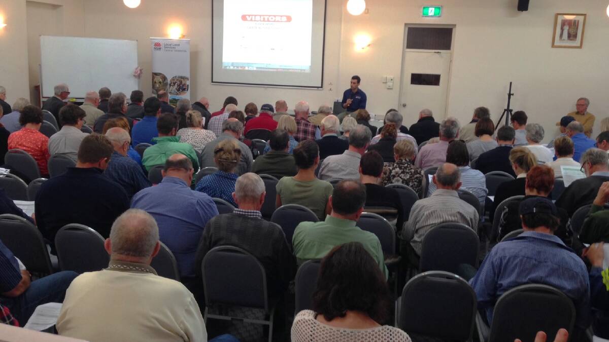 TOP TIPS: About 90 people attended a Livestock Production Assurance workshop at the Bathurst Rugby Club last week.