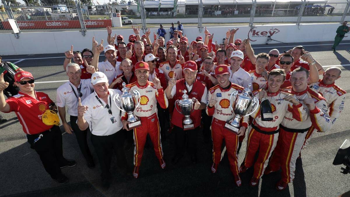 Racing legend Dick Johnson pumping fuel for just 17 cents a litre