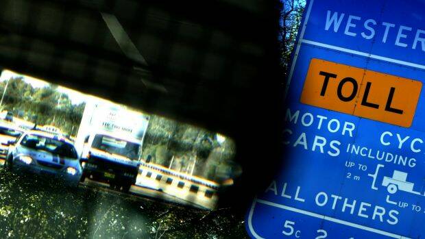 TOLL RELIEF: The rego rebate will apply to all of Sydney's toll roads. Photo: ROB HOMER