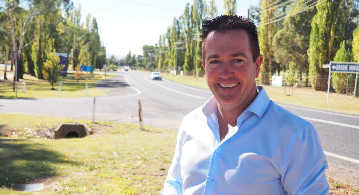 UPGRADE: Bathurst MP Paul Toole has announced a $1.1 million upgrade of the Mitchell Highway (Vittoria Street) at the city's western entrance. Photo: SUPPLIED