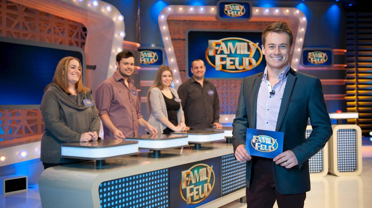UPS AND DOWNS: Family Feud host - and Bathurst's adopted son - Grant Denyer has been nominated for TV's Gold Logie.