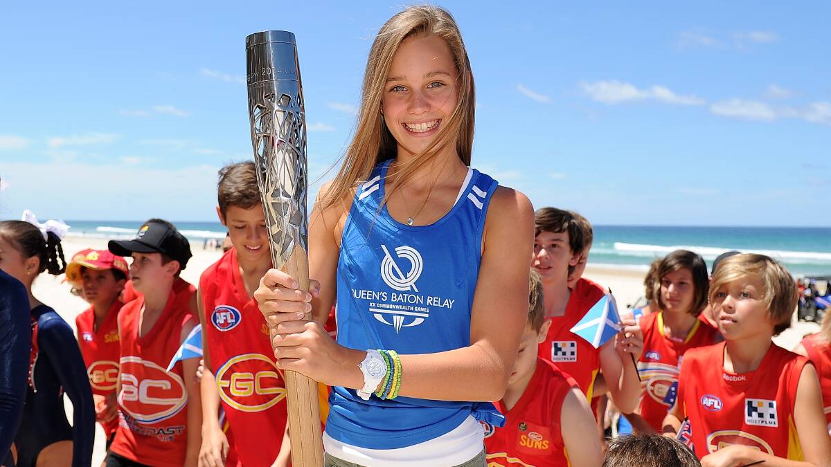 BATHURST SNUB: The Queen's Baton Relay as it stopped in at the Gold Coast ahead of the last Commonwealth Games in New Delhi. Photo: GETTY IMAGES