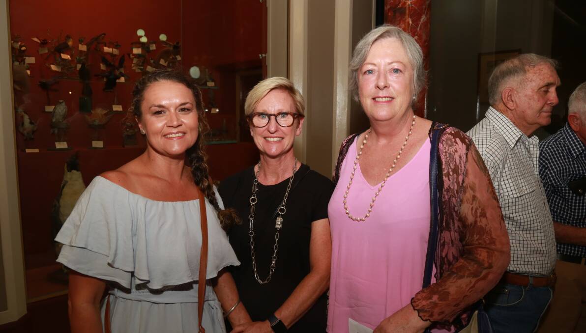 CELEBRATING 150 YEARS: Kylie Martinez, Rosemary Clifton and Anne Seve  at Stannies' 150th celebrations held in the Marble Hall on Saturday.
