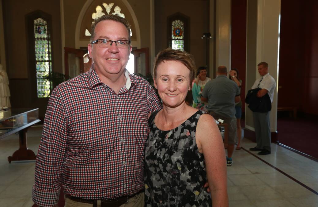 150TH CELEBRATIONS: Philip and Therese Egan at the Stannies' celebrations on Saturday afternoon.