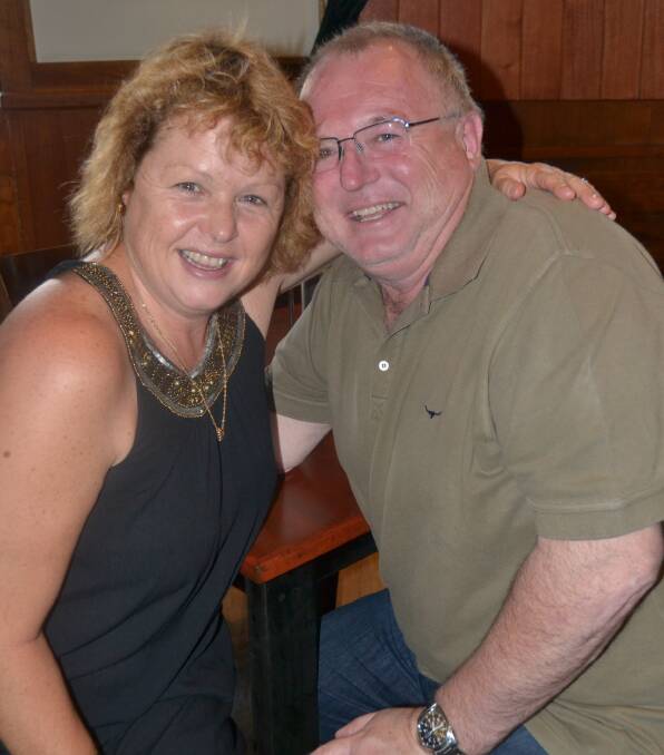 IN THE PICTURE: Denise and Dave Hanney enjoying a night out at Jack Duggans on Wednesday evening.