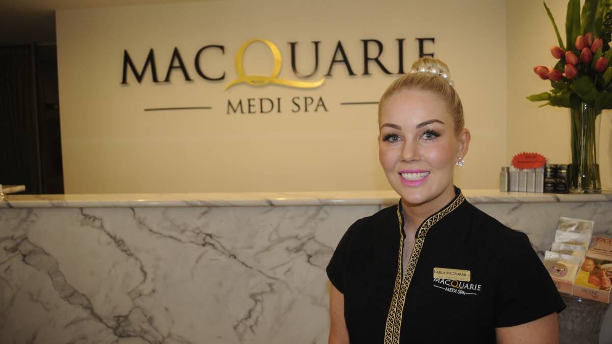 PREVENTATIVE: Karla McDiarmid, from Macquarie Medi Spa, said most clients interested in injections start using  Botox in their 30s.