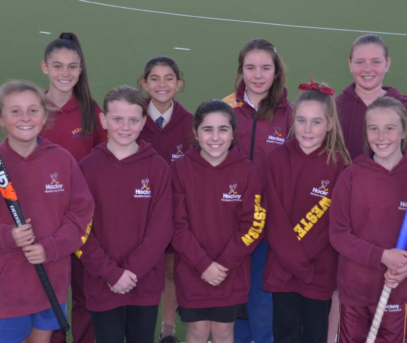 STRONG PERFORMERS: Bathurst members from the 13s and 11s Western Conference teams at the recent ACT Hockey Carnival. Photo: ALEXANDER GRANT 062916aghockey