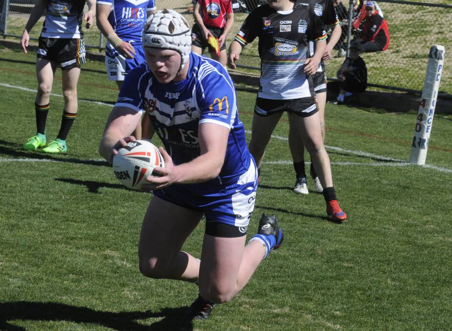 NEXT STAGE: St Pat's young star Riley Cheshire will enjoy his first trial match for the Wests Tigers under 20s in less than a month. Photo: CHRIS SEABROOK